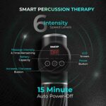 Mediciner.in - beatXP Bolt Go Massage Gun Body Massager with Touch Display + 4 Attachments (4000mAh Battery) & up to 18M Warranty (Jade Black) | 2025 beatXP Bolt Go Massage Gun Body Massager Touch Display Percussion Gun Back Massager for Men Women with 4 Attachments 4000mAh Battery up to 18 Months Warranty Jade Black 0 3 2025
