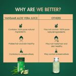 Mediciner.in - Baidyanath Vansaar Aloe Vera Juice for Glowing Skin & Healthy Hair | Organic & Natural Juice Made With Cold Pressed Aloe Vera | No Added Sugar - 1L | 2025 Baidyanath Vansaar Aloe Vera Juice For Glowing Skin Healthy Hair Organic Natural Juice Made With Cold Pressed Aloe Vera No Added Sugar 1L 0 4 2025