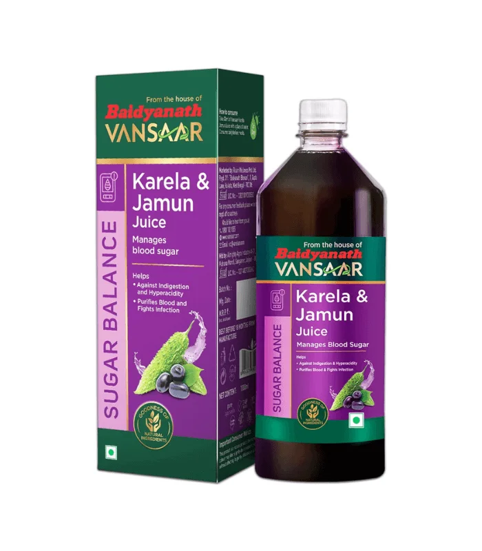 Mediciner.in - Home | 2025 Baidyanath Vansaar Karela Jamun Juice