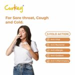 Mediciner.in - Curkey Pastilles for Quick Relief from Sore Throat from Natural Curcumin Extract from Turmeric | Sugar Free Tablets, Mint Flavour (Pack of 5) | 2025 Curkey Pastilles for Quick Relief from Sore Throat from Natural Curcumin Extract from Turmeric Sugar Free Tablets Mint Flavour Pack of 5 0 3 2025
