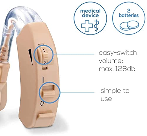 Czuxxy Ear Machine Hearing for Old AgeEar Hearing MachineBTE Hearing Aid MachineHearing Aid Bionic Ear Sound AmplifierSound Enhancement Amplifier 0 0 2024