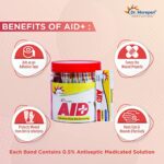 Mediciner.in - DR. MOREPEN Bandaids Waterproof Band Aid Strips for Kids & Adults | Flexible + Breathable Protection for First Aid and Wound Care | 2025 DR MOREPEN Bandaids Waterproof Band Aid Strips For Kids Adults First Aid Bandage All One Size Flexible Breathable Protection for First Aid and Wound Care 0 1 2025