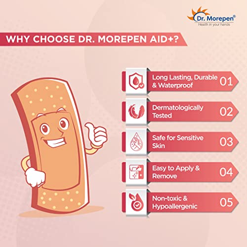 DR-MOREPEN-Bandaids-Waterproof-Band-Aid-Strips-For-Kids-Adults-First-Aid-Bandage-All-One-Size-Flexible-Breathable-Protection-for-First-Aid-and-Wound-Care-0-2 DR MOREPEN Bandaids Waterproof Band Aid Strips For Kids Adults First Aid Bandage All One Size Flexible Breathable Protection for First Aid and Wound Care 0 2 2025