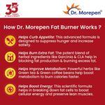 Mediciner.in - DR. MOREPEN Fat Burner Tablets - Enriched with Green Coffee, Garcinia Cambogia, CLA, Green Tea, Caralluma | 100% Natural - 60 Tablets | 2025 DR MOREPEN Fat Burner Tablets Enriched with Green Coffee Garcinia Cambogia CLA Green Tea Caralluma 100 Natural Organic Safe Pack of 60 Tablets 0 4 2025