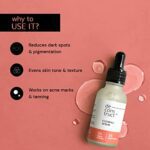Deconstruct Skin Clearing Face Serum with 5 Niacinamide and 2 Alpha Arbutin Reduces Pigmentation Dark Spots Marks Uneven skin tone Brightens skin and Improves skin texture Gentle Effective face serum 0 2 2025
