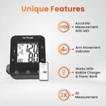 Mediciner.in - Dr Trust (USA) Fully Automatic Comfort Digital Blood Pressure BP Monitor Machine with Mdi Technology (Black) | 2025 Dr Trust USA Fully Automatic Comfort Digital Blood Pressure BP Monitor Machine with Mdi Technology Black 0 3 2025