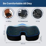Mediciner.in - Dr Trust (USA) Non-Slip Orthopedic Coccyx Seat Cushion for Tailbone & Sciatica Pain Relief Hip Support | 2025 Dr Trust USA Non Slip Orthopedic Coccyx Seat Cushion for Tailbone Sciatica Pain Relief Hip Support 0 2 2025