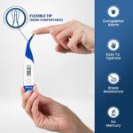 Mediciner.in - Dr Trust (USA) Waterproof Flexible Tip Digital Thermometer (White) 604 | 2025 Dr Trust USA Waterproof Flexible Tip Digital Thermometer White 604 0 2 2025