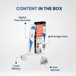 Mediciner.in - Dr Trust (USA) Waterproof Flexible Tip Digital Thermometer (White) 604 | 2025 Dr Trust USA Waterproof Flexible Tip Digital Thermometer White 604 0 4 2025