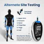 Mediciner.in - Dr Trust Automatic Blood Sugar Testing Glucometer Machine with 10 Strips (Black) | 2025 Dr TrustFully Automatic Blood Sugar Testing Glucometer Machine with 10 StripsBlack 0 3 2025