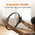 Mediciner.in - HEAD Pilates Ring with Full Body Toning Fitness for Stretching, Relaxation (Black), Training Ring (38 CM) | 2025 HEAD Pilates Ring with Full Body Toning Fitness for Stretching Relaxation Black Training Ring 38 CM 0 2 2025