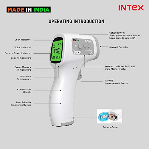 Intex-Non-contact-FDA-Approved-Digital-Infrared-Thermometer-Temperature-Gun-32C-to-42C896-1094-with-LCD-Display-white-grey-0-4 Intex Non contact FDA Approved Digital Infrared Thermometer Temperature Gun 32C to 42C896 1094 with LCD Display white grey 0 4 2025