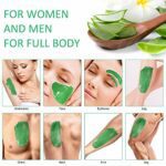 Mediciner.in - JINPRI Hard Wax Beans for Painless Hair Removal, Brazilian Waxing for Face, Eyebrow, Back, Chest, Bikini Areas, Legs @ Home - 100g bag with 5Pc Wax Spatulas (Aloe Vera) | 2025 JINPRI Hard Wax Beans for Painless Hair Removal Brazilian Waxing for Face Eyebrow Back Chest Bikini Areas Legs At Home 100g bag with 5pcs Wax SpatulasAloe Vera 0 1 2025
