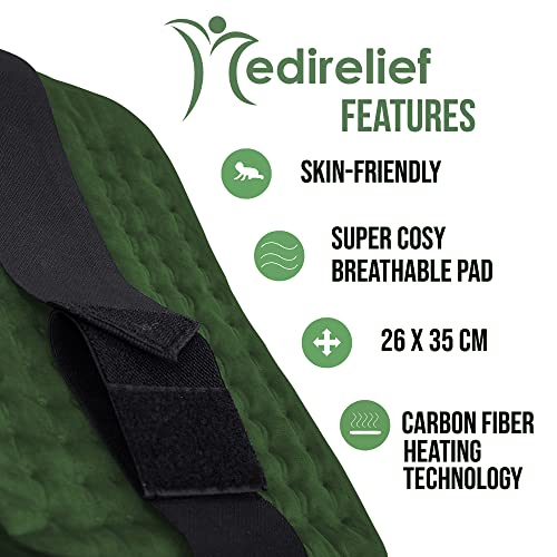MEDIRELIEF-Electric-Heating-Pad-for-Back-Pain-Relief-Orthopaedic-Heating-Pad-Fast-Heating-Technology-Hot-Therapy-Heating-Belt-for-Joints-Muscle-Shoulder-Knee-Neck-Cramps-Relief-GREEN-0-1 MEDIRELIEF Electric Heating Pad for Back Pain Relief Orthopaedic Heating Pad Fast Heating Technology Hot Therapy Heating Belt for Joints Muscle Shoulder Knee Neck Cramps Relief GREEN 0 1 2025