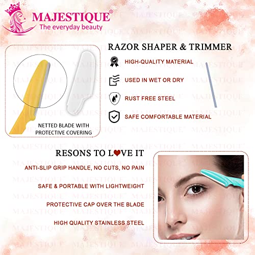 Majestique-3pcs-Eyebrow-Razor-Shaper-Trimmer-Face-Shave-Touch-Up-Eyebrow-Razor-facial-shaver-for-women-Tool-and-Facial-Razor-Facial-Shaver-for-Women-and-Men-0-2 Majestique 3pcs Eyebrow Razor Shaper Trimmer Face Shave Touch Up Eyebrow Razor facial shaver for women Tool and Facial Razor Facial Shaver for Women and Men 0 2 2025