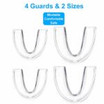 Mediciner.in - Mouth Guard for Teeth Grinding with Storage Case 2 Sizes 4 Pcs Mouthguard Moldable Night Guards for Anti Teeth Grinding | 2025 Mouth Guard for Teeth Grinding with Storage Case 2 Sizes 4 PCS Mouthguard Moldable Night Guards for Anti Teeth Grinding 0 1 2025