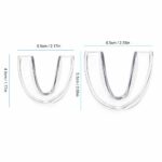 Mediciner.in - Mouth Guard for Teeth Grinding with Storage Case 2 Sizes 4 Pcs Mouthguard Moldable Night Guards for Anti Teeth Grinding | 2025 Mouth Guard for Teeth Grinding with Storage Case 2 Sizes 4 PCS Mouthguard Moldable Night Guards for Anti Teeth Grinding 0 3 2025