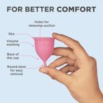 Mediciner.in - PEESAFE Reusable Menstrual Cup for Women with Pouch | Ultra Soft, Odour & Rash Free -No Leakage + Protection for Up to 8-10 Hours | US FDA Registered | 2025 PEESAFE Reusable Menstrual Cup for Women Medium Size with Pouch Ultra Soft Odour Rash Free100 Medical Grade SiliconeNo LeakageProtection for Up to 8 10 Hours US FDA RegisteredPack of 1 0 2 2025