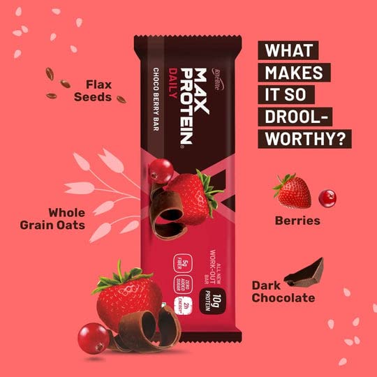 RiteBite-Max-Protein-Daily-Choco-Berry-10g-Protein-Bars-Pack-of-6-Protein-Blend-Fiber-Vitamins-Minerals-No-Preservatives-100-Veg-No-Added-Sugar-for-Energy-Fitness-Immunity-300g-0-2 RiteBite Max Protein Daily Choco Berry 10g Protein Bars Pack of 6 Protein Blend Fiber Vitamins Minerals No Preservatives 100 Veg No Added Sugar for Energy Fitness Immunity 300g 0 2 2025