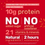 RiteBite Max Protein Daily Choco Berry 10g Protein Bars Pack of 6 Protein Blend Fiber Vitamins Minerals No Preservatives 100 Veg No Added Sugar for Energy Fitness Immunity 300g 0 3 2025