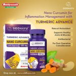 Mediciner.in - Siddhayu Turmeric Advance Nano Curcumin with Bioperine (From the house of Baidyanath) | Natural Antioxidant | Anti-Inflammatory - 30 Tablets | 2025 Siddhayu Turmeric Advance Nano Curcumin with Bioperine From the house of Baidyanath Natural Antioxidant Anti Inflammatory Pain Relief and Joint Support 30 Tablets X 1 0 0 2025