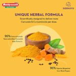 Mediciner.in - Siddhayu Turmeric Advance Nano Curcumin with Bioperine (From the house of Baidyanath) | Natural Antioxidant | Anti-Inflammatory - 30 Tablets | 2025 Siddhayu Turmeric Advance Nano Curcumin with Bioperine From the house of Baidyanath Natural Antioxidant Anti Inflammatory Pain Relief and Joint Support 30 Tablets X 1 0 1 2025