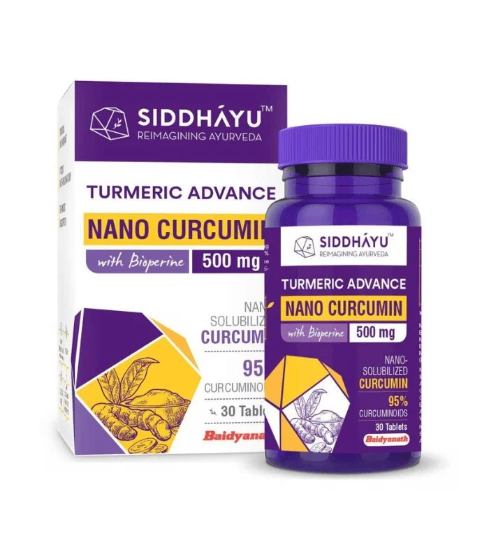 Siddhayu Turmeric Advance Nano Curcumin with Bioperine