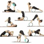 Tima Yoga Wheel Circle Roller Gym Workout Back Training Tool Home Slimming Most Comfortable Dharma Yoga Prop Wheel For Women Men Props Effective For Weight Management Posture Correction Back Pain Ther 0 3 2025