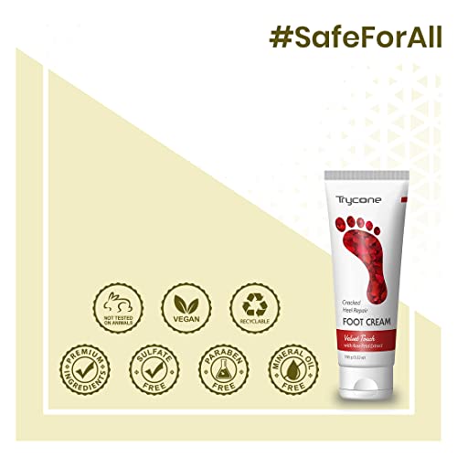 Trycone-Cracked-Heel-Repair-Foot-Cream-velvet-touch-with-Rose-Petal-extracts-for-dry-feet-100-Gm-0-2 Trycone Cracked Heel Repair Foot Cream velvet touch with Rose Petal extracts for dry feet 100 Gm 0 2 2025