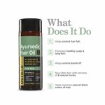 Mediciner.in - Ustraa Ayurvedic Hair Oil with 8 Natural Herb extracts, Red Onion, Bhringaraj, Amla & Neem - , , , - 200 ml | 2025 Ustraa Ayurvedic Hair Oil 200ml with 8 Natural Herb extracts With Red OnionBhringaraj Amla Neem Controls hair fall Fights Dandruff Ayurvedic Nourishment for Hair No Sulphates No Parabens No Silicone N 0 1 2025