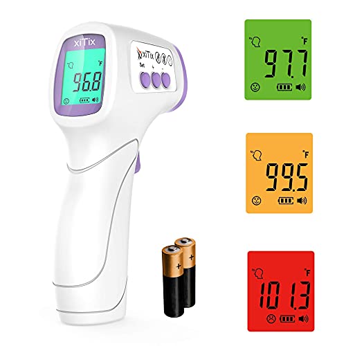 Mediciner.in - Health Devices | 2025 Vandelay xiTix Infrared Thermometer Digital Thermometer Forehead No Contact Forehead Thermometer for Adults and Kids Fever Temperature Machine for Accurate ReadingPack of 1PlasticWhite 0 0 2025