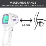 Mediciner.in - Vandelay xiTix Infrared Thermometer - No Contact Forehead Thermometer for Adults & Kids- Plastic, White | 2025 Vandelay xiTix Infrared Thermometer Digital Thermometer Forehead No Contact Forehead Thermometer for Adults and Kids Fever Temperature Machine for Accurate ReadingPack of 1PlasticWhite 0 3 2025