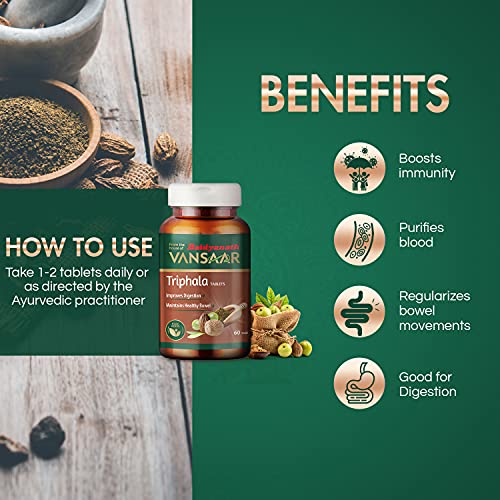 Vansaar-Triphala-Tablets-60-Tablets-Supports-Bowel-Wellness-Relieves-Constipation-Indigestion-0-3 Vansaar Triphala Tablets 60 Tablets Supports Bowel Wellness Relieves Constipation Indigestion 0 3 2025
