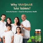 Mediciner.in - Vansaar Tulsi Tablets - Natural Immunity Booster - 60 Tablets | 2025 Vansaar Tulsi Tablets 60 Tablets Natural Immunity Booster 0 1 2025