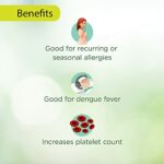 Mediciner.in - Vitro Dangee+ Juice | Ayurvedic mix of Papaya leaf juice, Tulsi, Giloy, Mulethi, Ginger, Neem Juice & honey - 500ml + free Amla candy | 2025 Vitro Dangee Juice Ayurvedic mix of Papaya leaf juice Tulsi Giloy Mulethi Ginger Neem Juice and honey 500ml with free Amla candy inside 0 1 2025