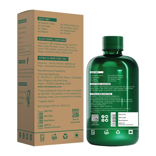 Vitro-Dangee-Juice-Ayurvedic-mix-of-Papaya-leaf-juice-Tulsi-Giloy-Mulethi-Ginger-Neem-Juice-and-honey-500ml-with-free-Amla-candy-inside-0-3 Vitro Dangee Juice Ayurvedic mix of Papaya leaf juice Tulsi Giloy Mulethi Ginger Neem Juice and honey 500ml with free Amla candy inside 0 3 2025