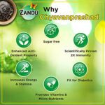 Zandu Chyavanprashad 900g Sugarfree Chyawanprash with Amla Ashwagandha Shilajit 2X Immunity Builds Energy and Stamina 0 3 2025