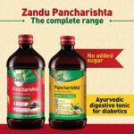 Mediciner.in - Zandu Pancharishta Ayurvedic Tonic - Relief from digestive problems like Acidity, Constipation & Gas - boosts digestive immunity | 2025 Zandu Pancharishta 450ml Ayurvedic Tonic Relief from disgetive problems like Acidity Constipation and Gas boosts digestive immunity 0 4 2025
