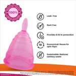 Mediciner.in - i-activ Menstrual Cup for Women | Rash-Free, Leak-Free & Ultra soft Cup with Pouch| 100% Medical Grade Silicone | 8-10 hrs protection | 2025 i activ Menstrual Cup for Women Rash Free Leak Free Ultra soft Cup with Pouch 100 Medical Grade Silicone 8 10 hrs protection Large Size Pack of 1 0 2 2025